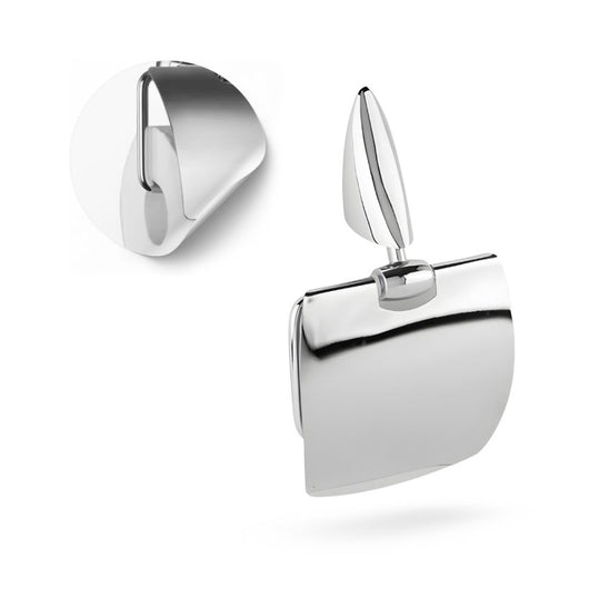 Set 9 pezzi accessori da bagno odissea acciaio cromato dal design moderno