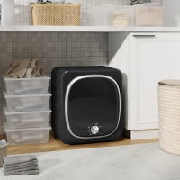 Asciugatrice a Condensa Elettrica 800 W 4 Kg con 5 Modalità di Asciugatura, Cesto in Acciaio Inossidabile, Carica Frontale