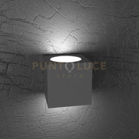 ECCENTRIC APPLIQUE 2 LUCI BIEMISSIONE GRIGIO ANTRACITE 1156-AG-GA