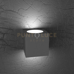 ECCENTRIC APPLIQUE 2 LUCI BIEMISSIONE GRIGIO ANTRACITE 1156-AG-GA