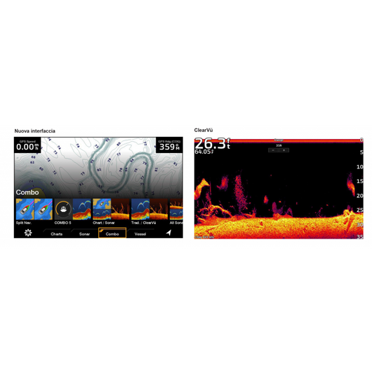 ECHOMAP UHD2 72CV SENZA TRASDUTTORE