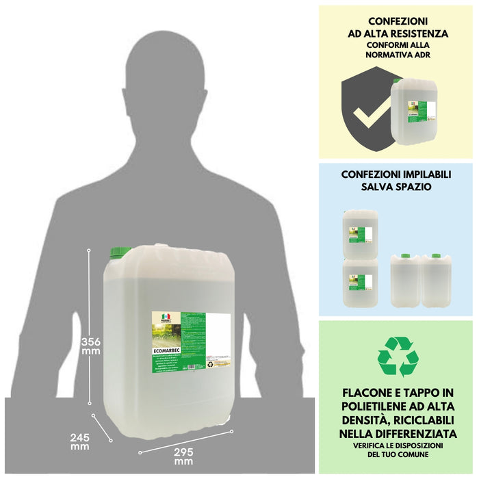 Detergente per pavimenti ECOMARBEC   20LT