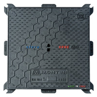 CHIUSINO IN GHISA C250 URBE - 40 x 40 - Kg 12 MONTINI