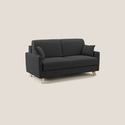 Divano Letto 3 Posti 200x94x97 cm in Tessuto Antracite