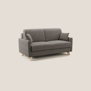 Divano Letto 3 Posti 180x94x97 cm in Tessuto Talpa