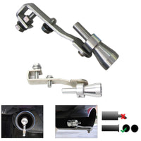 EFFETTO TURBO FISCHIO PER MARMITTA AUTO TUNING TERMINALE TURBINA MISURA S 1600CC