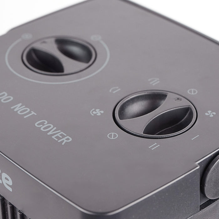 Stufetta elettrica a basso consumo 230V con effetto camino