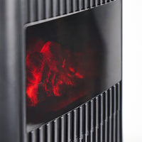 Stufetta elettrica a basso consumo 230V con effetto camino