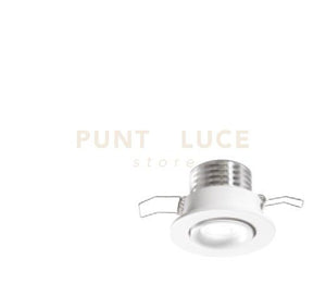 EGG FARETTO DA INCASSO LED 3W 3000K 195LM IP20 BIANCO D.5,2CM