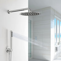 Kit doccia tondo diametro cm 25 doccino flessibile cm 150 pvc ugelli anticalcare *** tipo di accessorio soffione 2 mm...