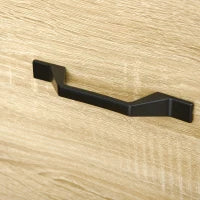 Mobile Multiuso per Ufficio Porta Stampante con 5 Ruote e Ripiano Regolabile, 77x40x73cm - Legno