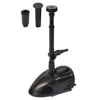 Verdemax serie 4000 pompa laghetto 4000 lt/h con giochi e regolatore di portata