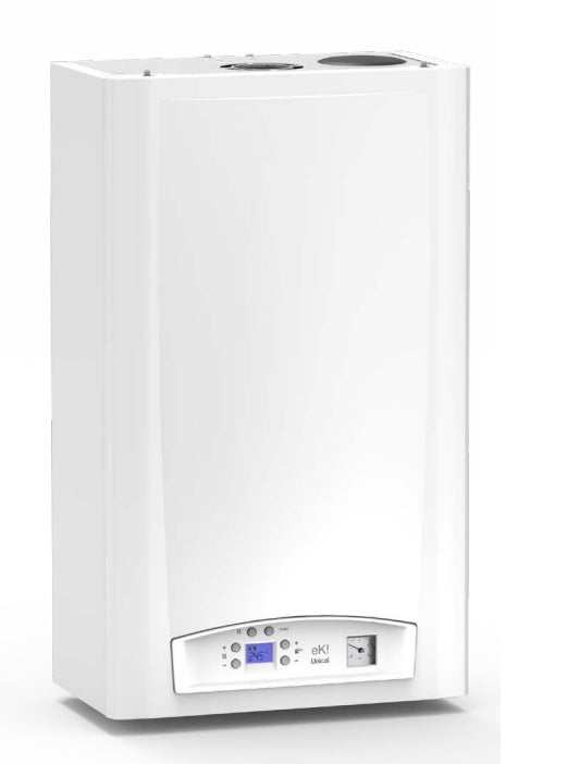 Caldaia a Condensazione Unical eK! C 24 low NOx Con Kit Scarico Fumi Metano o Gpl 