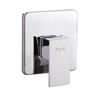 Miscelatore doccia ad incasso da parete rubinetto monocomando cromato *** confezione 1