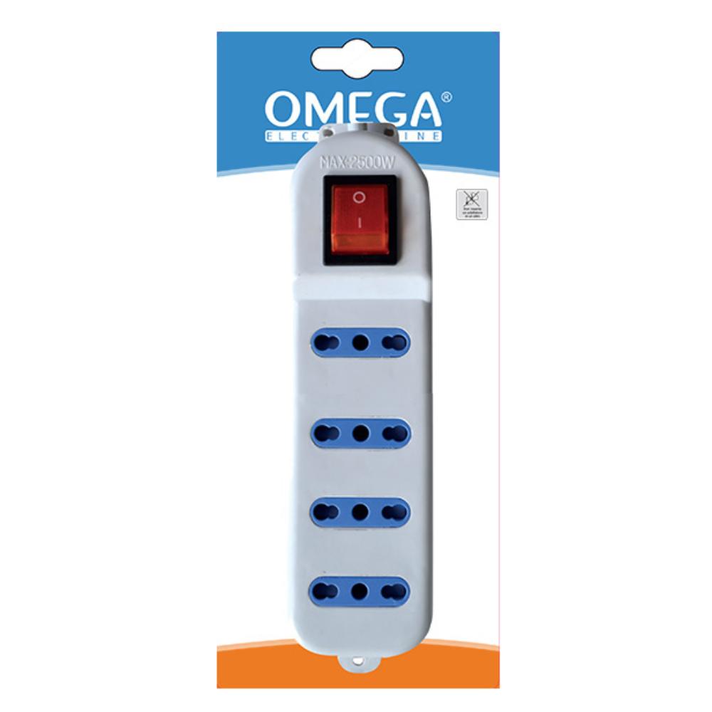 MULTIPRESA 4BPRESE 10/16A 2P+T CAVO 1,5MT 3x1, 5mm SPINA 16A