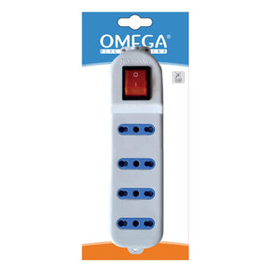 MULTIPRESA 4BPRESE 10/16A 2P+T CAVO 1,5MT 3x1, 5mm SPINA 16A