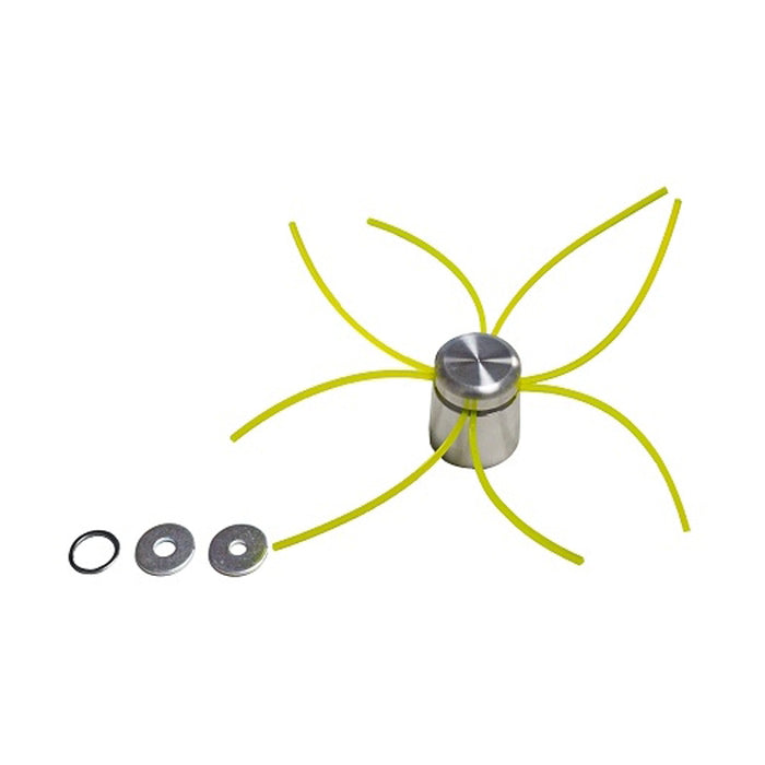 TESTINA DECESPUGLIATORE UNIVERSALE ALLUMINIO MULTIFILO RICAMBIO S/CHIAVE EXCEL