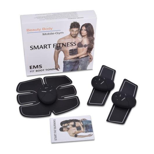 ELETTROSTIMOLATORE PER MUSCOLI ADDOMINALI BRACCIA GAMBE 3 X EMS MOBILE GYM BODY