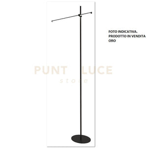 ELIA/P2 O Lampada da terra oro verniciato in metallo a led 11W 3000K 1026LM