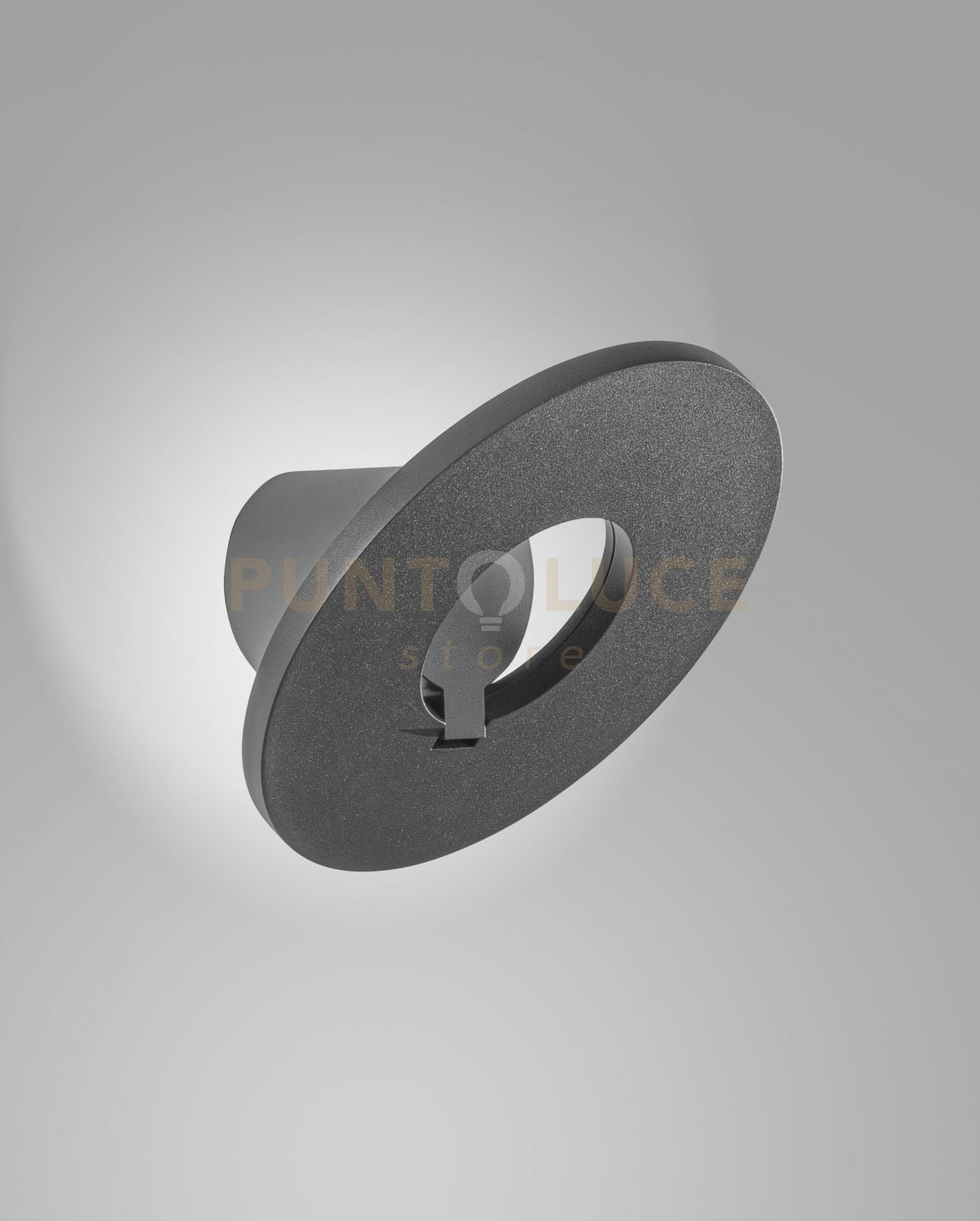 ELITE APPLIQUE GRIGIO SCURO A LED 10W 3000K 1309LM PER ESTERO IP54 REGOLABILE E GIREVOLE