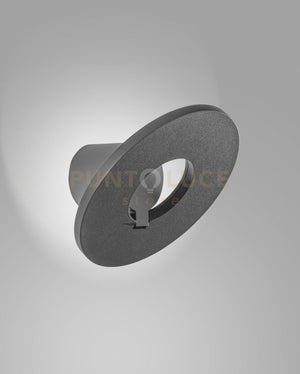 ELITE APPLIQUE GRIGIO SCURO A LED 10W 3000K 1309LM PER ESTERO IP54 REGOLABILE E GIREVOLE