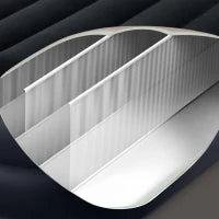 64122ND - Materasso Dura-Beam Pillow Rest Singolo Con Tecnologia Fiber Tech, Pompa Elettrica Incorporata 99X191X42 Cm