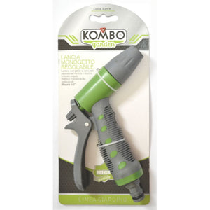 Lancia monogetto regolabile tramite becco girevole, misura 1/2, manico antiscivolo in