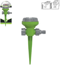 Puntale per irrigazione in plastica con 5 getti di varia potenza,