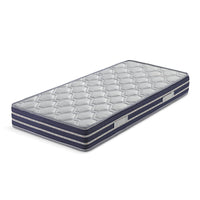 Materasso MADE IN ITALY EMERALD 80X190 con rivestimento in tessuto antibatterico Active Fiber e fascia traspirante laterale