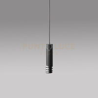 EMILY S - SOSPENSIONE COLORE NERO 1 LUCE ALTEZZA REGOLABILE ATTACCO GU10