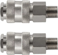 Valex rubinetto rapido con raccordo 1/4m confezioni da 2