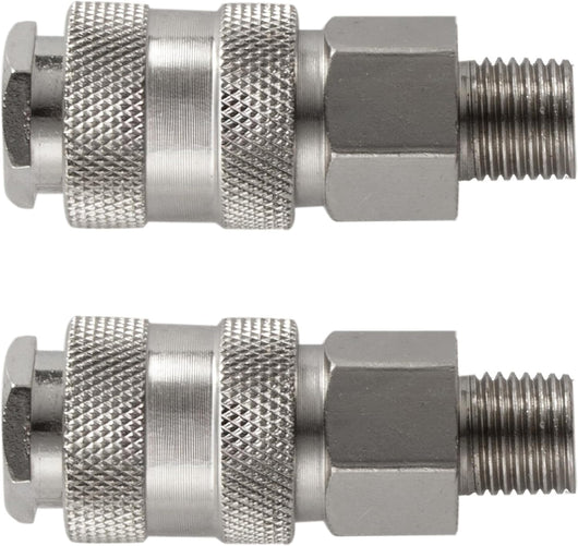 Valex rubinetto rapido con raccordo 1/4m confezioni da 2