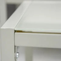 Set da Giardino 4 Pezzi in Rattan PE con 2 Poltrone, Divanetto e Tavolino da Caffè in Vetro Temperato Grigio