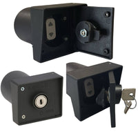 Zippo selettore apri/chiudi da incasso con serratura in nylon grigio scuro