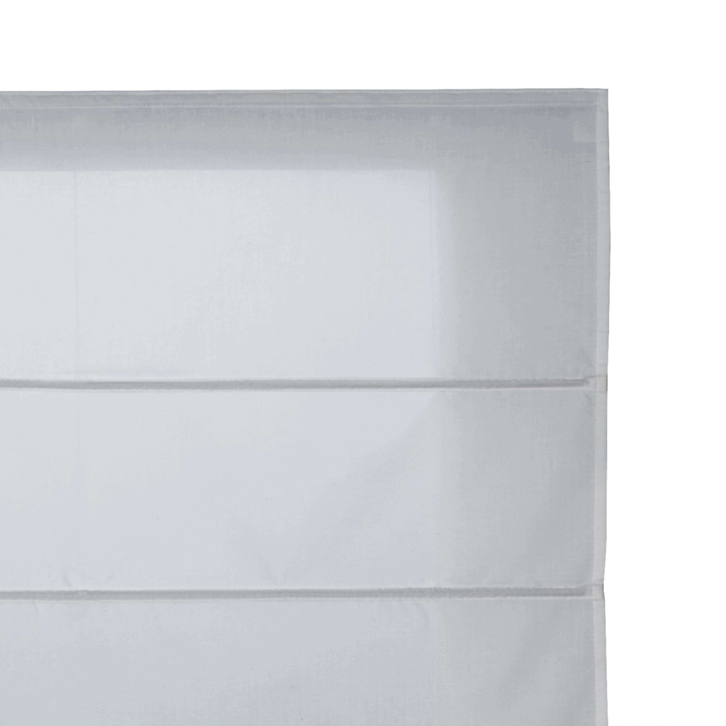 Tenda a Pacchetto Con Aste, Traslucida Per Finestre e Porte Grigio 180x250 cm