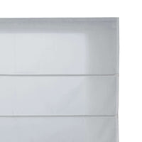 Tenda a Pacchetto Con Aste, Traslucida Per Finestre e Porte Grigio 75x250 cm