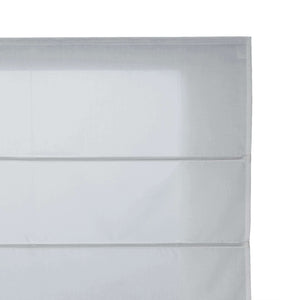 Tenda a Pacchetto Con Aste, Traslucida Per Finestre e Porte Grigio 75x250 cm