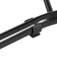 Supporto Cavalletto per Moto Posteriore Supporto Ruota Solleva Moto Posteriore su Ruote con Bobina di Braccio Oscillante U, Nero