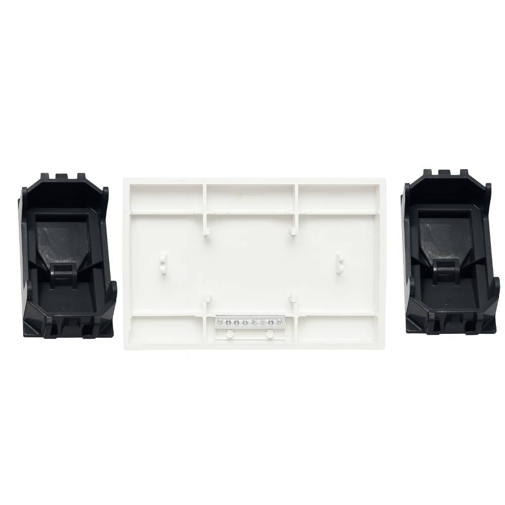 Copritasto illuminabile bticino livinglight bianco per ambienti eleganti *** numero posti 3 moduli, confezione 1