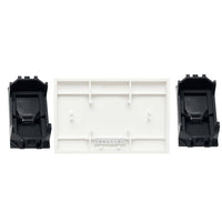 Copritasto illuminabile bticino livinglight bianco per ambienti eleganti *** numero posti 3 moduli, confezione 1