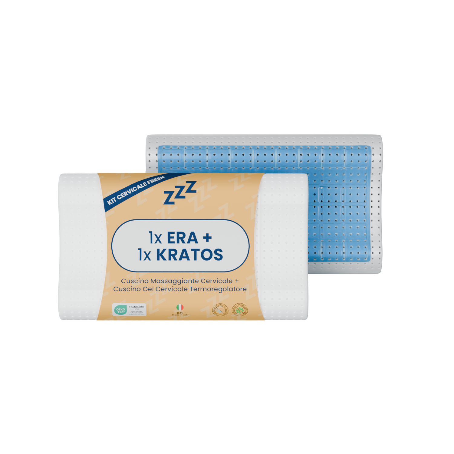 Coppia | Cuscini Massaggiante - Cervicale - Era & Kratos