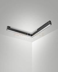 ERMES ANGOLO ESTERNO NERO 3000K 2480LM 20W OPALE DIMMERABILE DALI