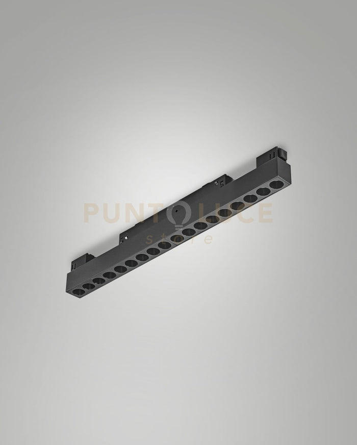 ERMES MODULO LINEARE OPTICS NERO 3000K 24° 14W 1506LM DIMMERABILE DALI