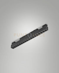 ERMES MODULO LINEARE OPTICS NERO 3000K 24° 14W 1506LM ON/OFF