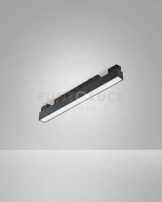 ERMES MODULO OPAL NERO PER SISTEMA BINARIO 3000K 10W 1240LM L.30,5CM ON/OFF