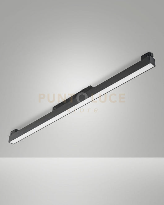 ERMES MODULO OPAL NERO PER SISTEMA BINARIO 3000K 20W 2480LM L.60,5CM DIMMERABILE DALI