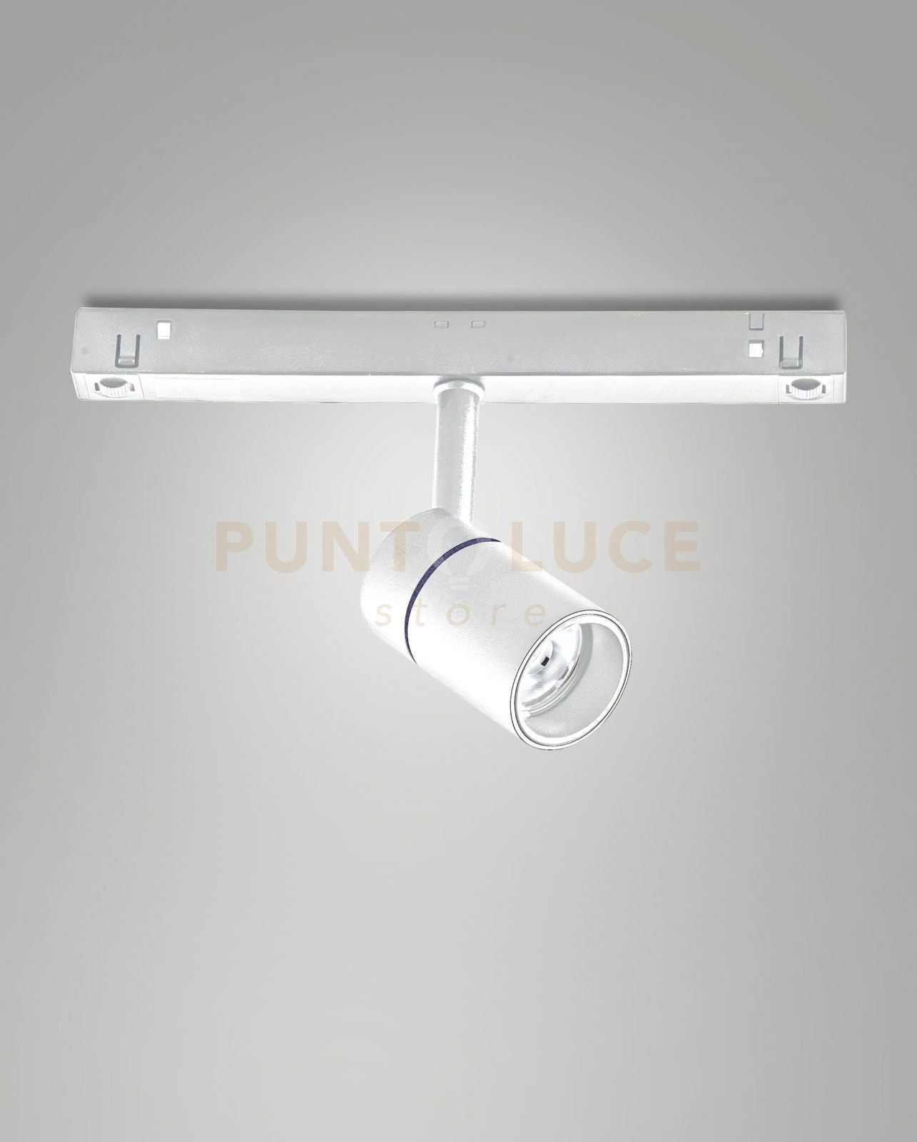 ERMES SPOT 2700K 500lm 6W 48V  PER SISTEMA BINARIO bianco  34° ON/OFF