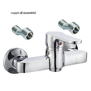 Miscelatore esterno doccia rubinetto monocomando cromato *** confezione 1