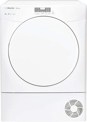 Asciugatrice A Pompa di Calore Iberna IEYE H8A1L-S 8 Kg Classe A+ (A85xL59,7xP60)