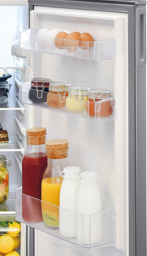 Frigorifero Due Porte Candy CDV1S514FS 213 Litri Classe F (A145xL54xP57) Statico Argento